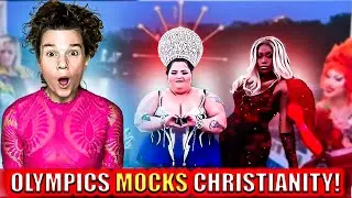 Olympics MOCKS Last Supper & Jesus With Drag Kids & Demons Paris 2024 #olympics #trump #donaldtrump