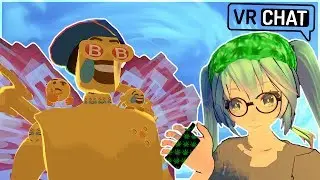 [VRChat] MEME AVATAR WORLD UPDATE + HILARIOUS GRENADE GAME!