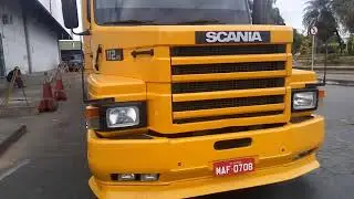 Scania 112 amarela top demais