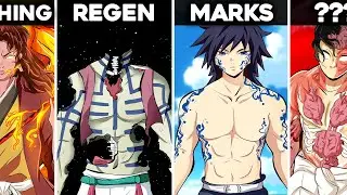 The ENTIRE Demon Slayer Power System Explained! (Marks, Demon Arts...)