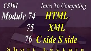 CS101 Lecture No 74 75 76 | Short Lecture | VU Mentor 