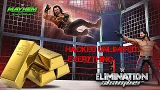 WWE MAYHEM - HACKED - UNLIMITED GOLD
