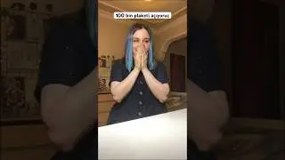 100 bin plaketim geldi 