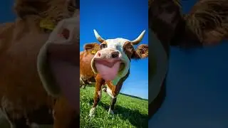 Парень и Корова: