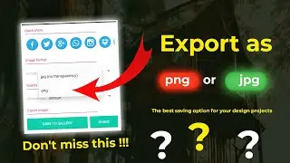How to save designs in highest quality in Pixellab