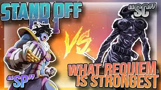 STAR PLATINUM REQUIEM VS SILVER CHARIOT REQUIEM (STAND OFF EP1)| YBA | Ordinary Potato
