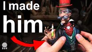 What is he up to? - Let’s Create a Big Character Bust (Stylized)  Part 1