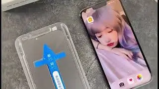 New Apple iPhone 14 pro Screen Protector glass cover Applying Easy