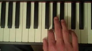 How To Play a Bb Major Pentatonic Scale on the Piano