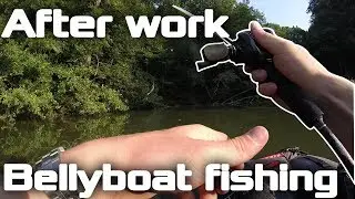 After Work Bellyboat fishing on Perch and Pike