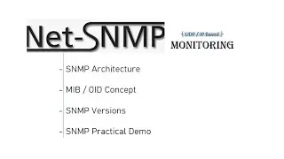 Chapter 2 Learn SNMP MONITORING (Theory - Protocol)