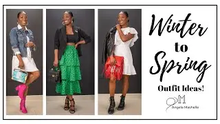 Winter to Spring Outfit Ideas | Women Over 40