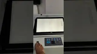 Vectra Digital Podium with electronic tilt, touch monitor, cpu and amplifier speakers and mic