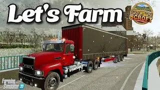 A Truck Load! - Let's Farm EP8 - FS22