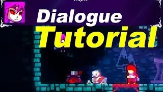 How to make a Dialogue System in Gdevelop [free game maker 2020]