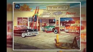 How to Make The Vintage Look, Color Photos | Photoshop Tutorial