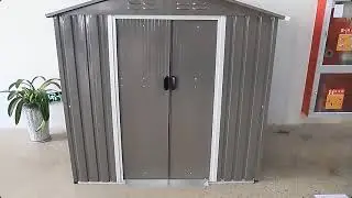 RELYARD 1700 Series Metal Garden Shed