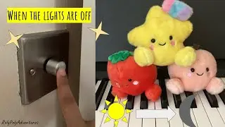 When the lights are off | A Stop Motion Animation 