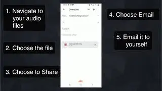 Sharing Audio from Samsung Galaxy