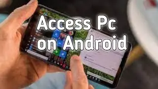 Access PC on your Android Two Steps to access computer on phone || How to control pc using android