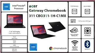 acer Gateway Chromebook 311 CBO311 1H C1MX Laptop review | Intel Celeron N4500 | acer chromebook