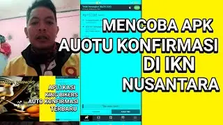 Mencoba Apk taxsee driver Auto konfirmasi king bikers di IKN nusantara