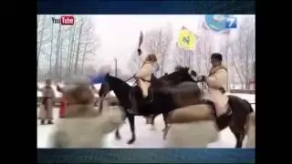 Эстафета Олимпийского огня.