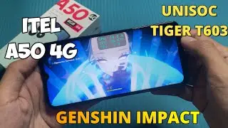 Genshin Impact in Itel A50 4G