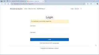 Simple Registration System