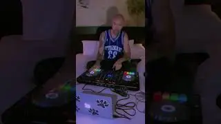 hotel room DJ mixes before my gig tonight