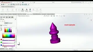 Solid works modeling free style  #SolidWorks #mechanicaldesign #mechanical #mechepisode #howto