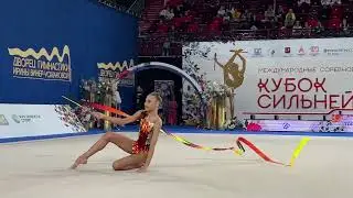 Ksenia Kolyadina Ribbon EF 1st Stage Strongest Cup Moscow 2023