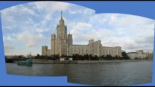 Dashing Moscow captains and helmsmen on the expanses of the Moscow River