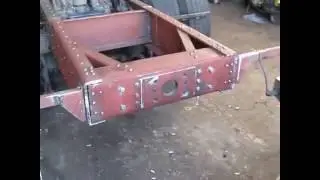 МАЗ - удлинение рамы (из тягача в бортовой). www.ktp-chernigov.org.ua