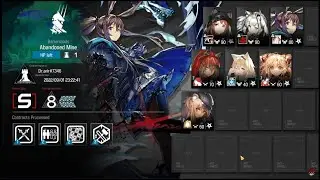 [ Arknights ] CC#8 Daily Stage Day 3 Risk 8 ft. Ash & Kal'tsit