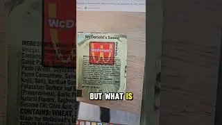 What in the McWorld is this! #sauce Guess I need to stock up at my @McDonalds #Foodie #Wcdonalds