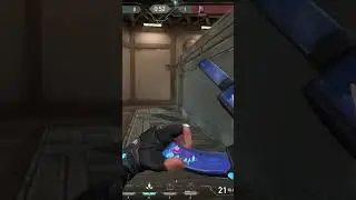 The OP Crouch walk. They actually scared me. #valorantclip #gaming #valorantshorts #valorant #shorts