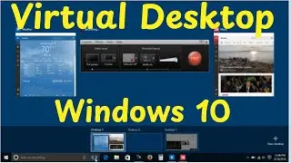 How to Create Virtual Desktop in Windows 10 | Make Virtual Desktops in Windows 10 PC