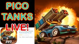 Pico Tanks LIVE! Top 10 Global for wins! Playing with viewers! Game Gameplay Multiplayer Mayhem 2023