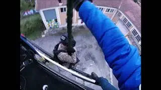 Exercice d'aérocordage avec le DAG19 et l'AGIGN31