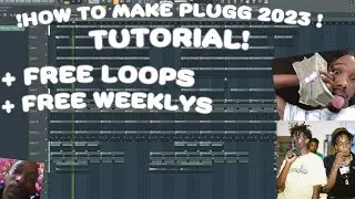 How to make Plug Type Beat | plug Tutorial | Fl studio 21 | Free Loops and Weeklys
