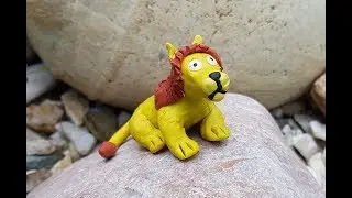 The Lion king of plasticine