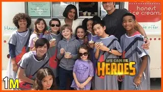 Wild Card Best Moments On Set Behind The Scenes We Can be Heroes Netflix Movie