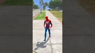 GTA V SPIDERMAN FIXED IRON MAN 😱 | #shorts