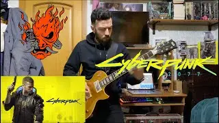Samurai (Refused) - Never Fade Away Guitar Cover by Raffaele Sabato (Cyberpunk 2077)