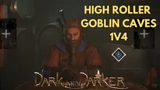 Fighting A 1v4 In Goblin Caves Dark and Darker