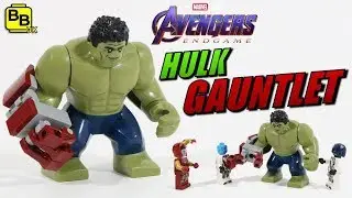 LEGO AVENGERS ENDGAME HULK INFINITY GAUNTLET TUTORIAL