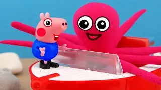 Boat trip, Grandpa Pig's catamaran, Dolphin, Zoo, Rescue at sea, Ball pool, Peppa Pig Animation