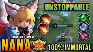 Nana Best Build And Emblem 2023 Unstoppable - Build Top 1 Global Nana ~ Mobile Legends (MLBB)