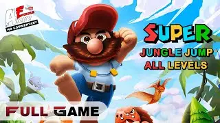 🏝️Super Jungle Jump - FULL GAME (all levels) Android Gameplay